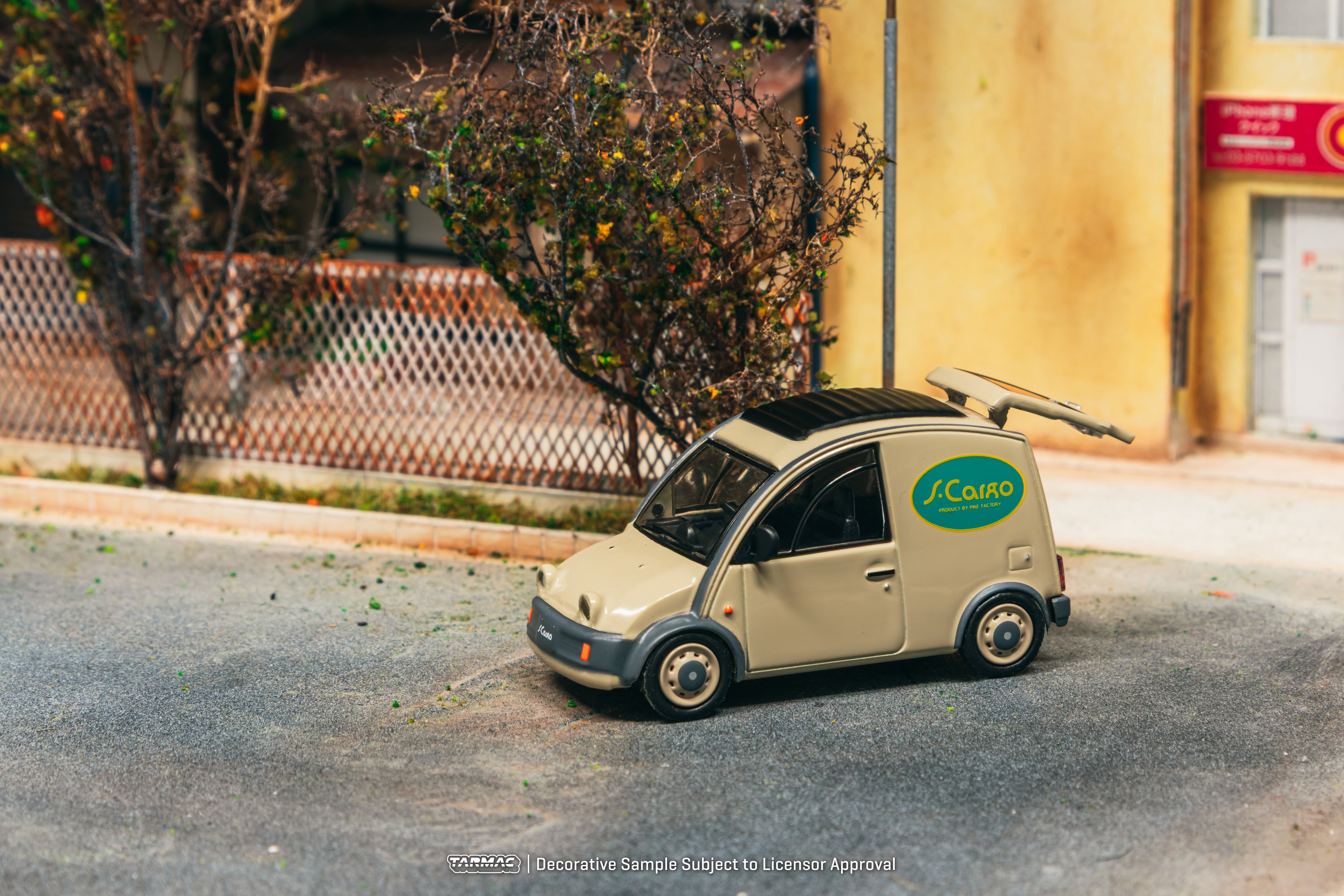 1/64 Nissan S-Cargo Presentation with Tarmac Cards Combo Set