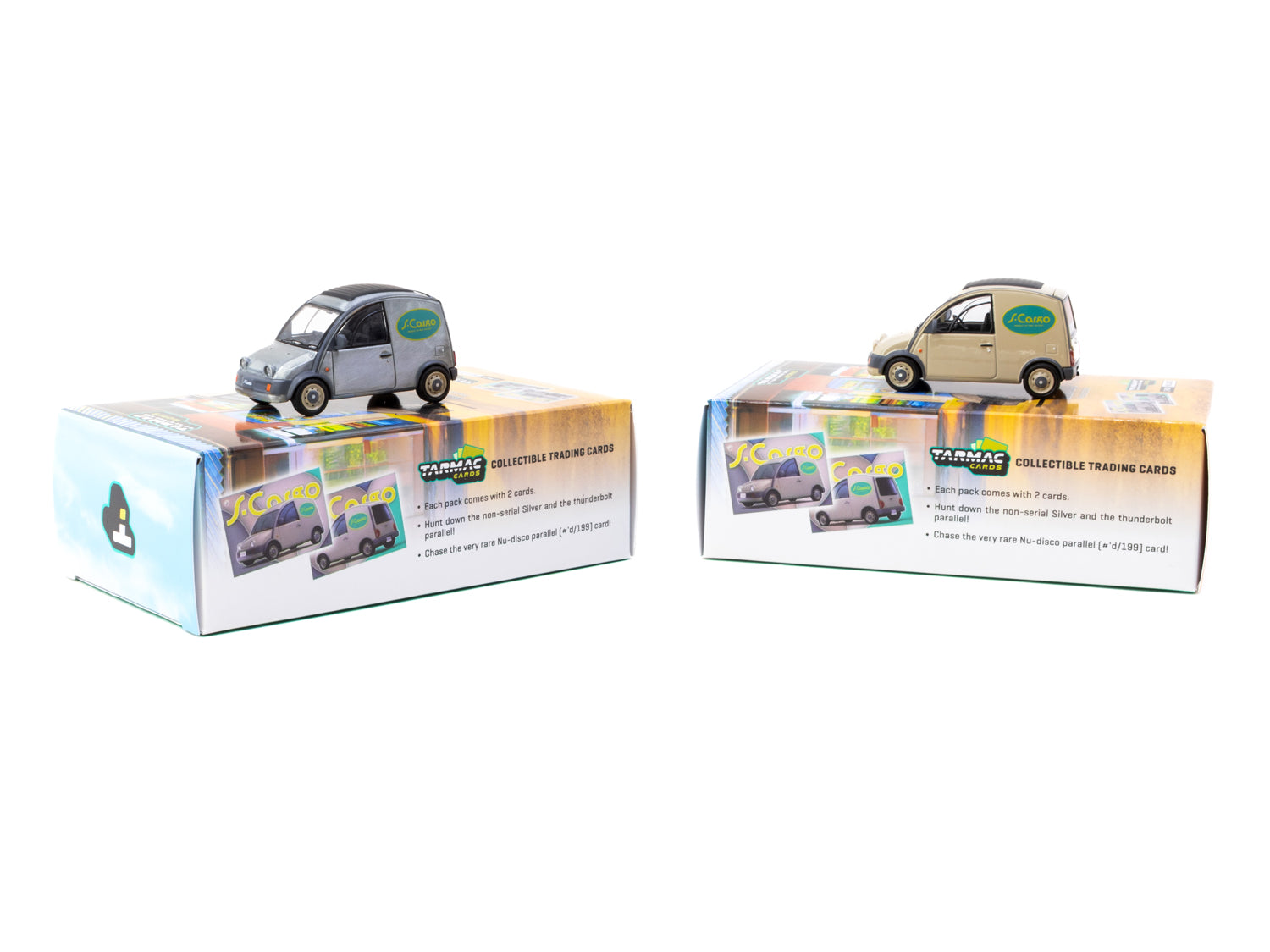 1/64 Nissan S-Cargo Presentation with Tarmac Cards Combo Set