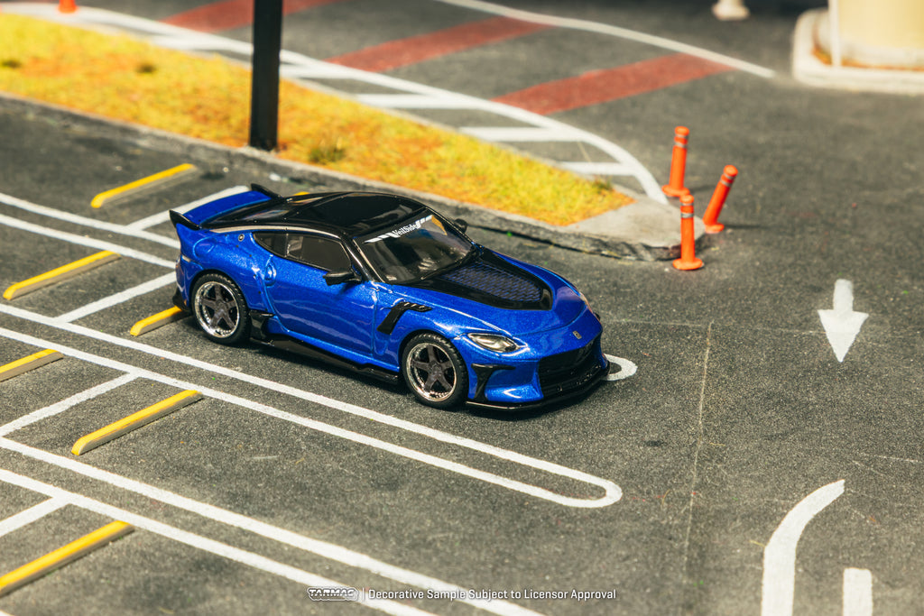 Tarmac Works 1/64 Nissan VeilSide FFZ400 Fairlady Z Blue - GLOBAL64