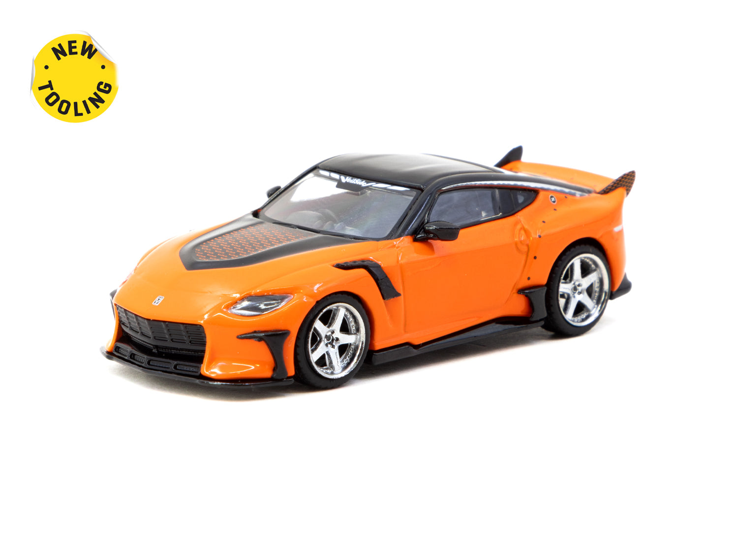 1/64 Nissan VeilSide FFZ400 Fairlady Z Orange - Tarmac Works GLOBAL64