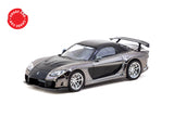Tarmac Works 1/64 Mazda RX-7 VeilSide Fortune7 Grey Metallic / Black - GLOBAL64