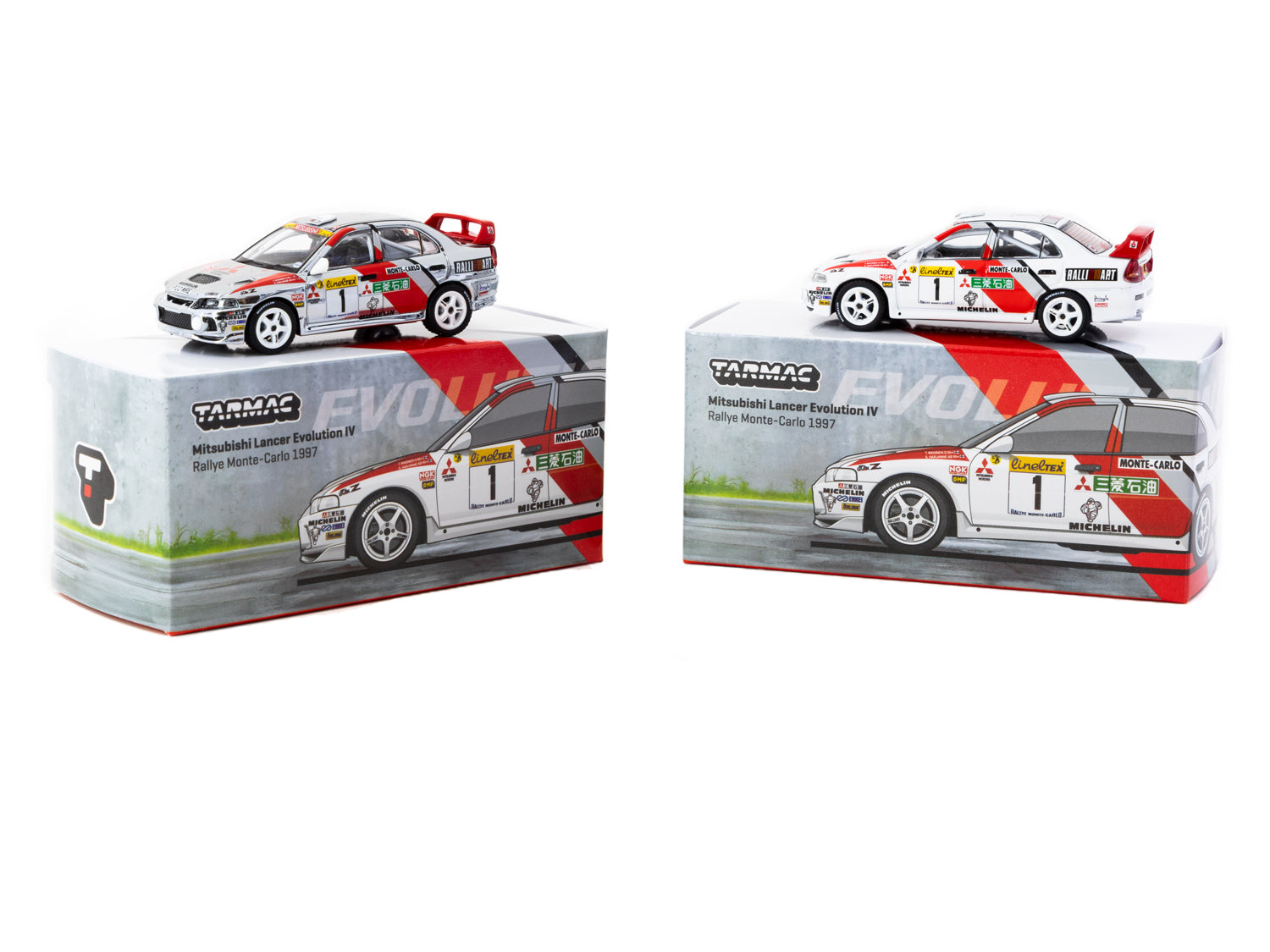 1/64 Mitsubishi Lancer Evolution IV Rallye Monte-Carlo 1997 #1