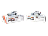 Tarmac Works 1/64 Mitsubishi Lancer GSR Evolution IV Silver with Tarmac Cards - GLOBAL64
