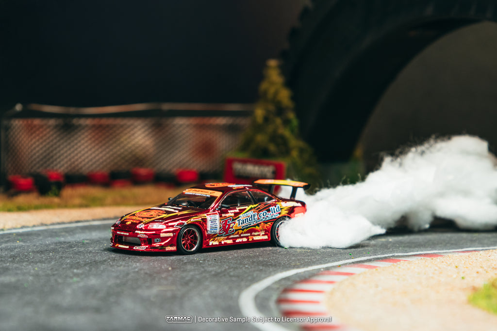 Tarmac Works 1/64 Vertex Ridge TE3006 Soarer Chrome Red - Tokyo Auto Salon 2026 Special Edition - GLOBAL64