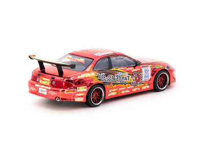 1/64 VERTEX Ridge TE3006 Soarer Chrome Red - Tokyo Auto Salon 2026 Special Edition - Tarmac Works GLOBAL64