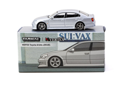 1/64 VERTEX Toyota Aristo JZS161 Silver - Tarmac Works GLOBAL64
