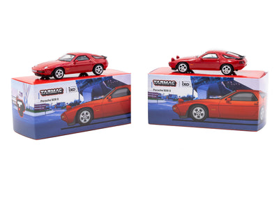 1/64 Porsche 928 S Red - Tarmac Works x iXO Models GLOBAL64