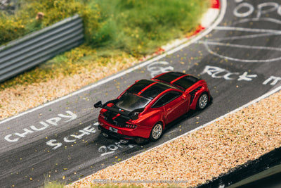 1/64 Ford Mustang GTD Red - Tarmac Works GLOBAL64