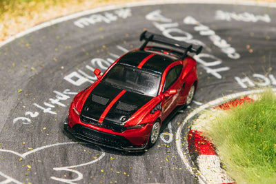 1/64 Ford Mustang GTD Red - Tarmac Works GLOBAL64