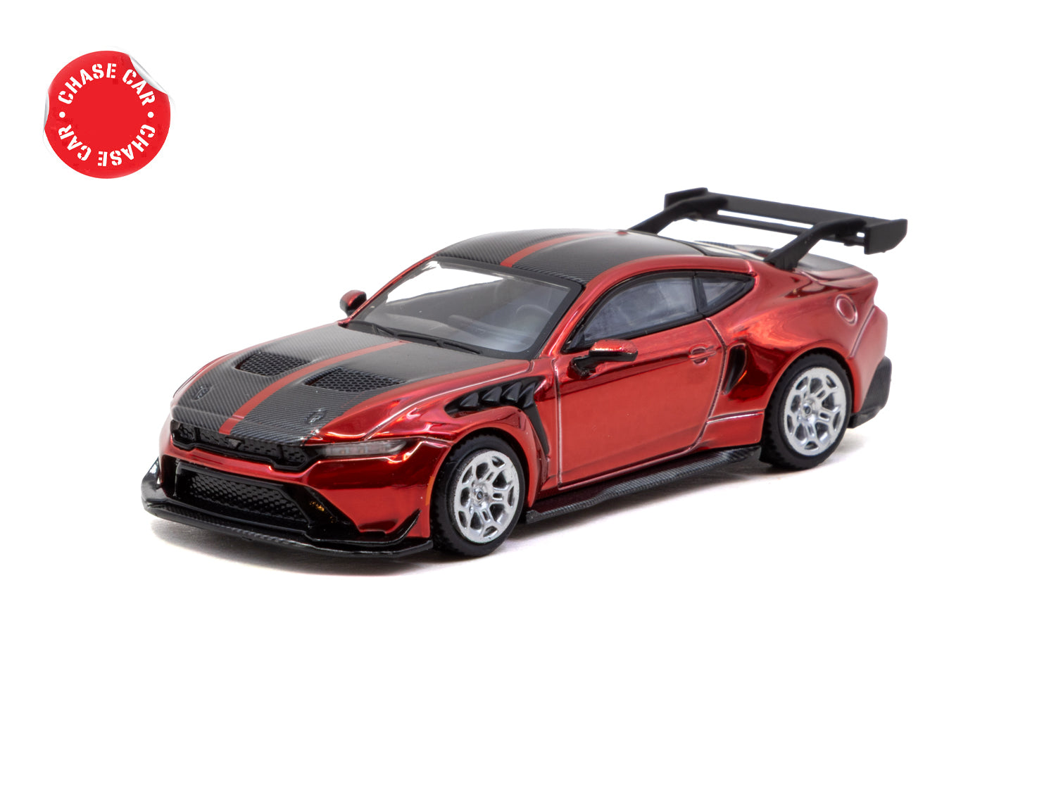 1/64 Ford Mustang GTD Red - Tarmac Works GLOBAL64