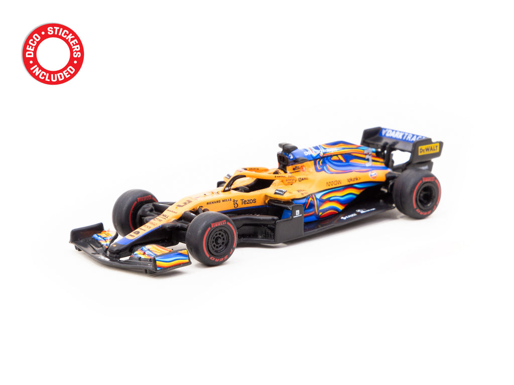 Tarmac Works 1/64 McLaren MCL35M  Abu Dhabi Grand Prix 2021 Daniel Ricciardo #3 - GLOBAL64