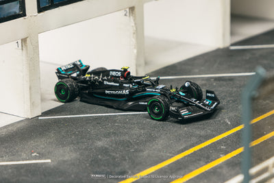 1/64 Mercedes-AMG F1 W14 E Performance Monaco Grand Prix 2023 Lewis Hamilton - Tarmac Works X iXO Models GLOBAL64