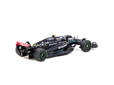 1/64 Mercedes-AMG F1 W14 E Performance Monaco Grand Prix 2023 Lewis Hamilton - Tarmac Works X iXO Models GLOBAL64