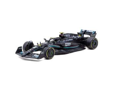 1/64 Mercedes-AMG F1 W14 E Performance Italian Grand Prix 2023 #44 Lewis Hamilton - Tarmac Works x iXO Models GLOBAL64