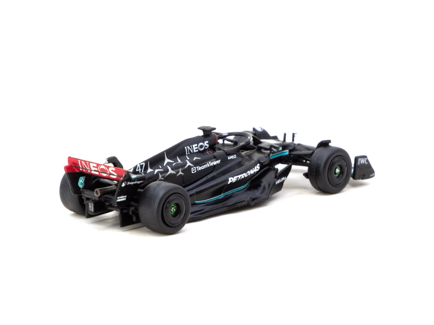 1/64 Mercedes-AMG F1 W14 E Performance Spanish Grand Prix Tyre Testing 2023 #47 Mick Schumacher - Tarmac Works X iXO Models GLOBAL64