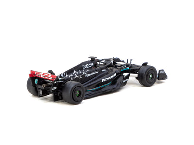 1/64 Mercedes-AMG F1 W14 E Performance Spanish Grand Prix Tyre Testing 2023 #47 Mick Schumacher - Tarmac Works X iXO Models GLOBAL64