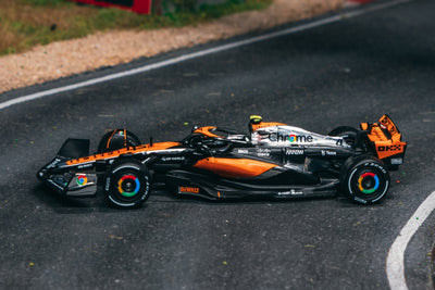 1/64 McLaren MCL60 British Grand Prix 2023 Lando Norris - Tarmac Works X iXO Models GLOBAL64
