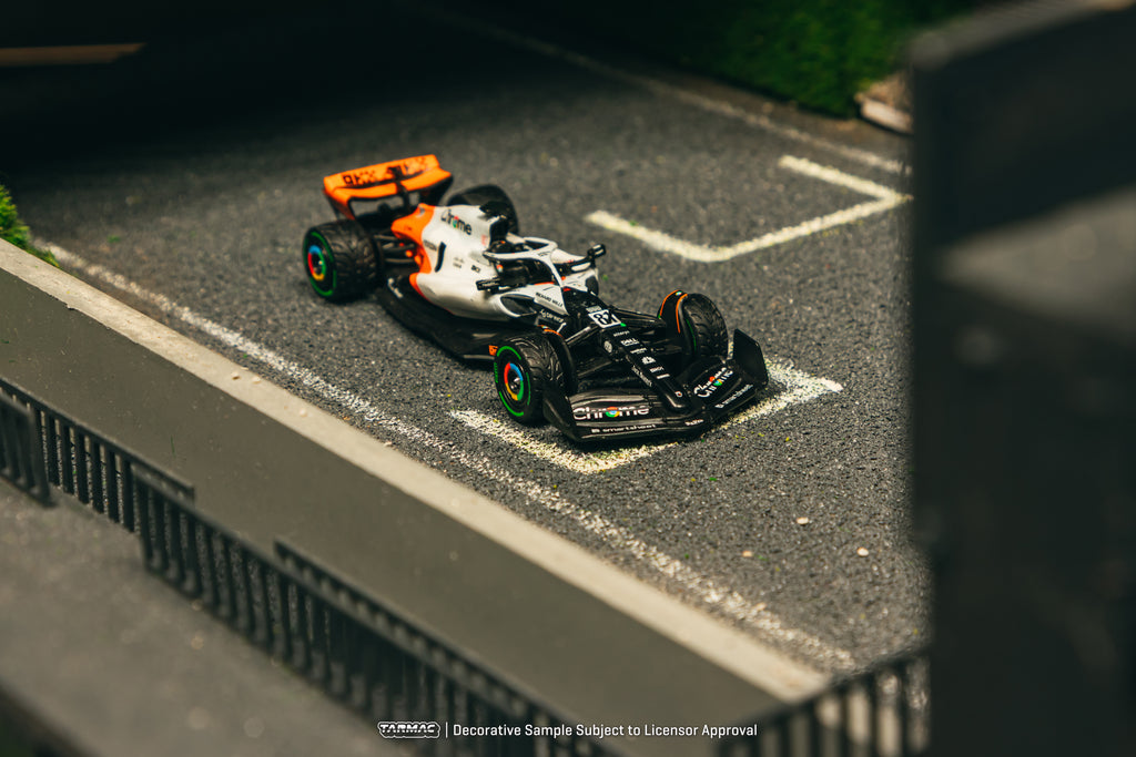 Tarmac Works X iXO Models 1/64 McLaren MCL60 Monaco Grand Prix 2023 Oscar Piastri - GLOBAL64