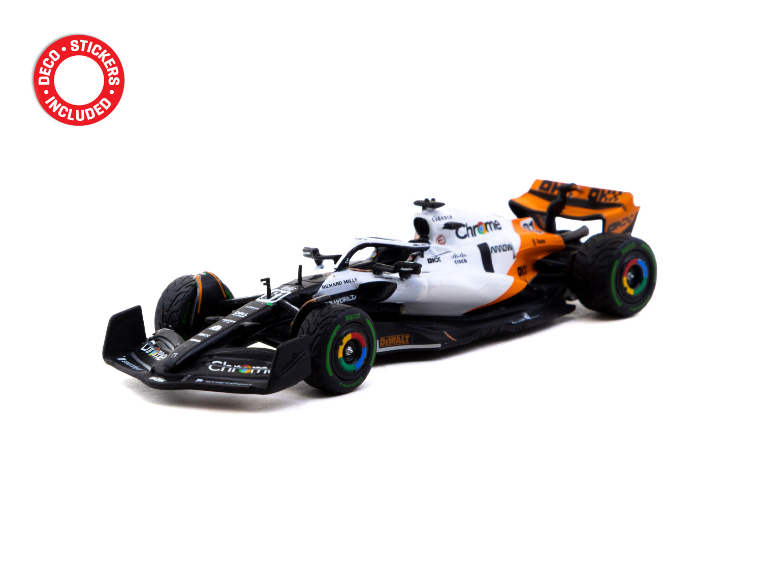 1/64 McLaren MCL60 Monaco Grand Prix 2023 Oscar Piastri - Tarmac Works X iXO Models GLOBAL64