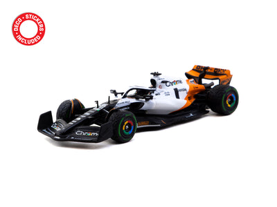 1/64 McLaren MCL60 Monaco Grand Prix 2023 Oscar Piastri - Tarmac Works X iXO Models GLOBAL64