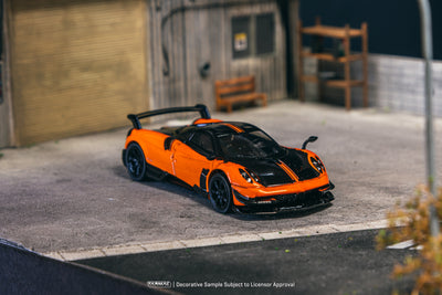 1/64 Pagani Huayra BC Arancio Saint Tropez - Tarmac Works GLOBAL64