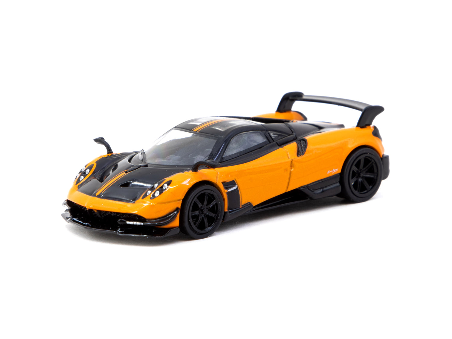1/64 Pagani Huayra BC Arancio Saint Tropez - Tarmac Works GLOBAL64