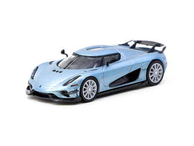 1/64 Koenigsegg Regera Light Blue Metallic - Tarmac Works GLOBAL64