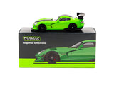 Tarmac Works 1/64 Dodge Viper ACR Extreme Green Metallic  - GLOBAL64