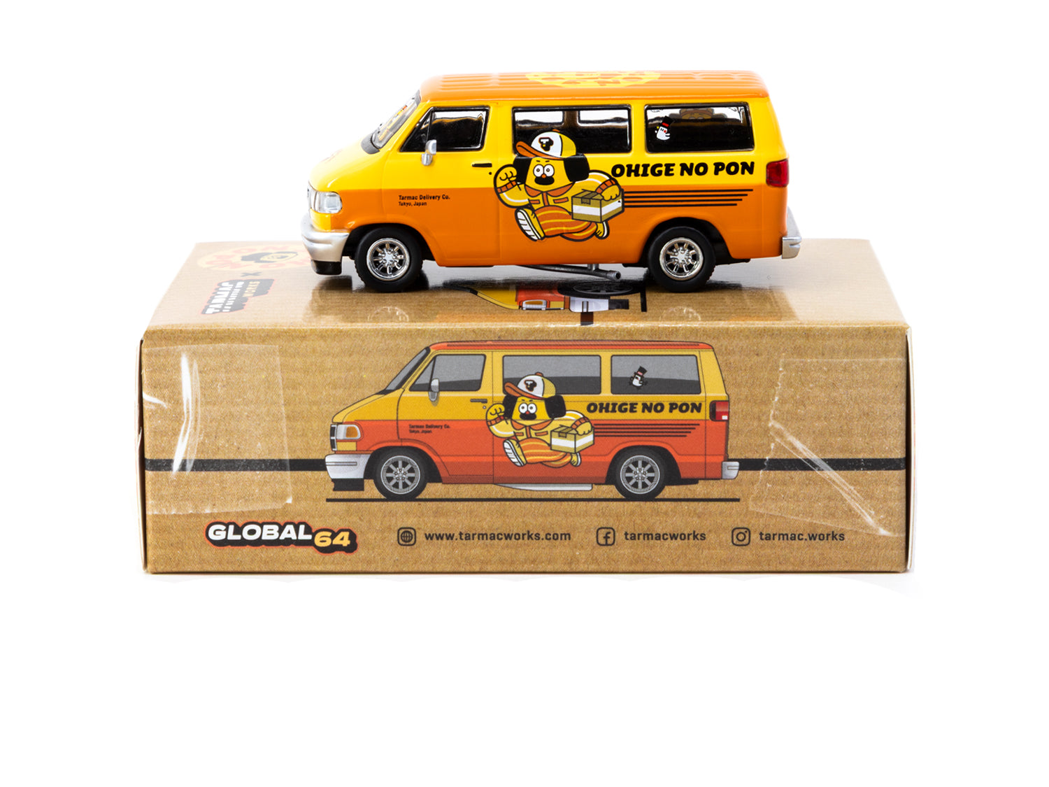 1/64 Dodge Van OHIGE no PON - Tarmac Works GLOBAL64