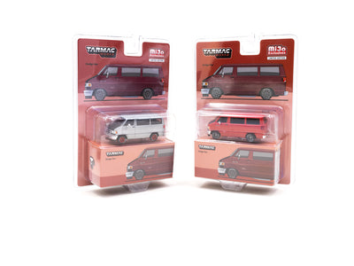 1/64 Dodge Van Red - Tarmac Works GLOBAL64