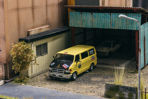 Tarmac Works 1/64 Dodge Van Yellow - GLOBAL64