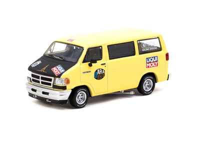 1/64 Dodge Van Yellow - Tarmac Works GLOBAL64