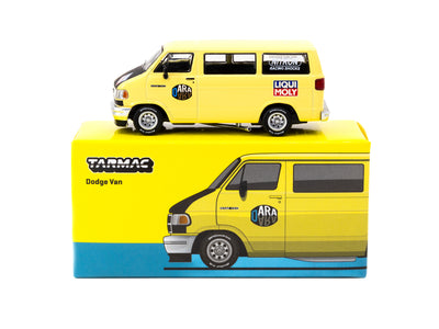 1/64 Dodge Van Yellow - Tarmac Works GLOBAL64