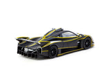 Tarmac Works 1/64 Pagani Huayra R Matt Black / Silver - GLOBAL64
