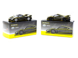 Tarmac Works 1/64 Pagani Huayra R Matt Black / Silver - GLOBAL64