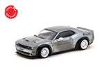 Tarmac Works 1/64 LB-WORKS Dodge Challenger SRT Hellcat White - Lamley Special Edition - GLOBAL64