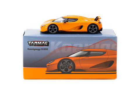 In Stock Tarmac Works 1/64 Koenigsegg CC850 Orange Model Car In Stock Tarmac Works 1/64 Koenigsegg CC850 Orange Model Car