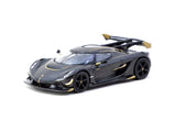 Tarmac Works 1/64 Koenigsegg Jesko Attack Black Carbon Fiber – Hong Kong Toy Car Salon 2025 Special Edition - GLOBAL64
