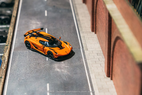 Tarmac Works 1/64 Koenigsegg Jesko Attack Orange - China Special Edition - GLOBAL64