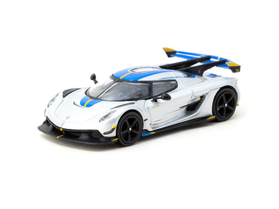 1/64 Koenigsegg Jesko Attack Silver - Tarmac Works GLOBAL64