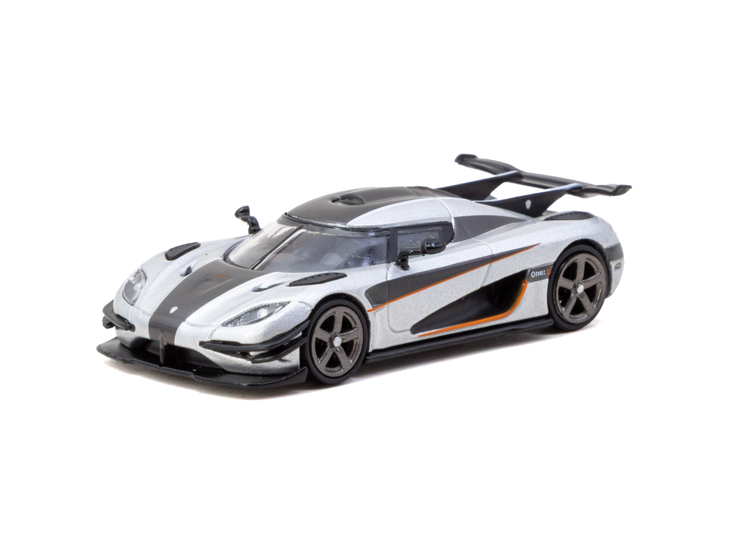 1/64 Koenigsegg One:1 Silver - Tarmac Works GLOBAL64