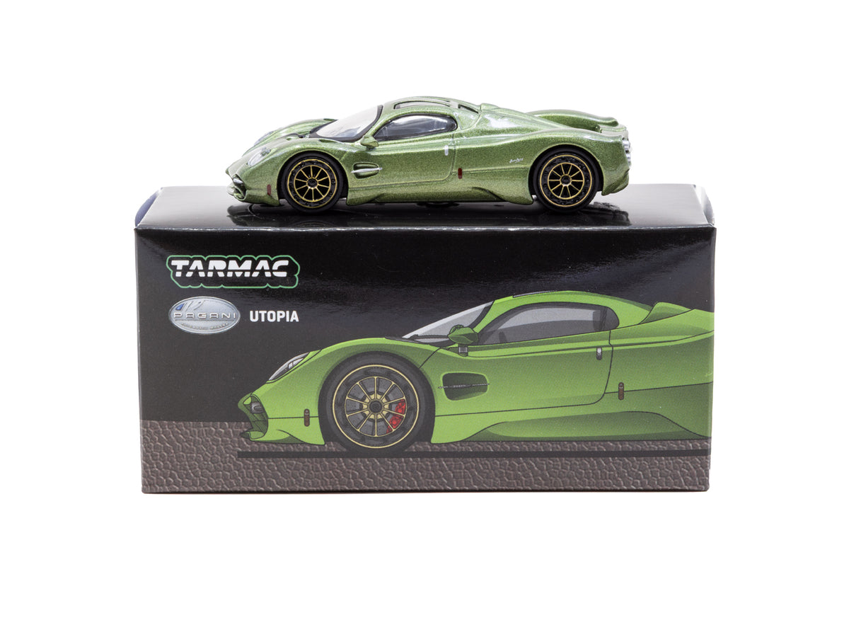 1/64 Pagani Utopia Green Metallic - Tarmac Works GLOBAL64