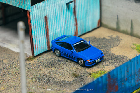 Tarmac Works 1/64 HONDA Ballade Sports MUGEN CR-X PRO Blue - GLOBAL64