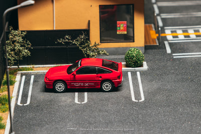 1/64 Honda Ballade Sports MUGEN CR-X PRO Red - Tarmac Works GLOBAL64