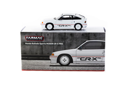 1/64 Honda Ballade Sports MUGEN CR-X PRO White - Tarmac Works GLOBAL64