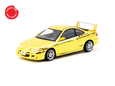 1/64 Honda Integra TYPE R DC2 MUGEN Sunlight Yellow - Tarmac Works GLOBAL64
