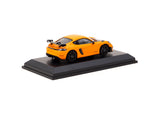 Minichamps X Tarmac Works 1/64 Porsche Cayman GT4 RS Pastel Orange - COLLAB64