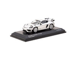 Minichamps X Tarmac Works 1/64 Porsche Cayman GT4 RS GT Silver Metallic - COLLAB64