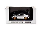 Minichamps X Tarmac Works 1/64 Porsche 911 (992) GT3 RS GT Silver Metallic - COLLAB64