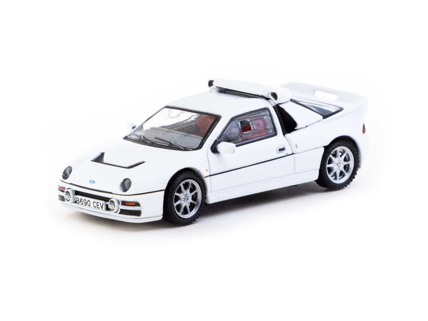 1/64 Ford RS200 White - Tarmac Works HOBBY64+